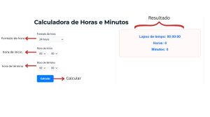 Guia de Calculadora De Horas e Minutos